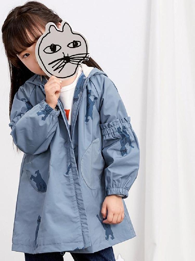 马拉丁童装女大童外套加绒内衬 马拉丁童装女大童外套加绒内衬