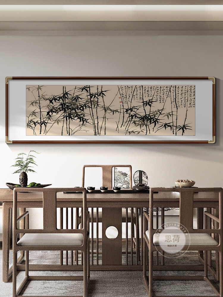 鄭板橋竹中国画アンティーク新しい水墨禅画
