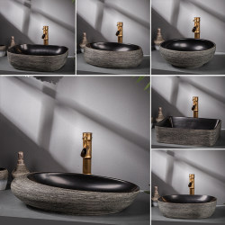 Chinese Countertop Basin Antique Wash Basin Ceramic Art Retro Wash Basin Bathroom Wash Basin Basin Chinese Countertop Basin Antique Wash Basin Ceramic Art Retro Wash Basin Bathroom Wash Basin Basin