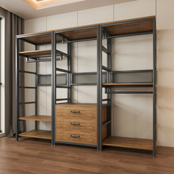 Wardrobe Bedroom For Home Integrated Combination Cloakroom Simple Assembly Wardrobe 2025 New arrival Full Steel Frame Storage Cabinet Wardrobe Bedroom For Home Integrated Combination Cloakroom Simple Assembly Wardrobe 2025 New arrival Full Steel Frame Storage Cabinet