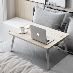 Heightened Bed Computer Desk for Student Dormitory, Foldable Small Table, Bedside Home Use Kang Table, Storage Lazy Desk, Simple Design Heightened Bed Computer Desk for Student Dormitory, Foldable Small Table, Bedside Home Use Kang Table, Storage Lazy Desk, Simple Design
