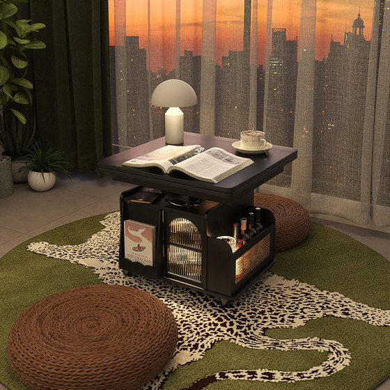 Luxury House Furniture Solid Wood Balcony Coffee Table Movable Lift Folding Sides Dining Table Dual-purpose Multi-function Small Apartment
Luxury House Furniture Solid Wood Balcony Coffee Table Movable Lift Folding Sides Dining Table Dual-purpose Multi-function Small Apartment