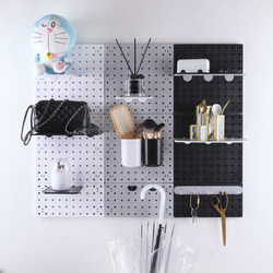 Perforated board free assembly wall hanging DIY without drilling Perforated board free assembly wall hanging DIY without drilling