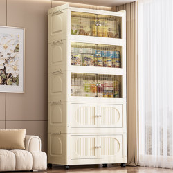 Installation-Free Storage Cabinet, Foldable Storage Cabinet, Household Children's Wardrobe, Clothes Organizer, Snacks, Toys, Plastic Storage Cabinet Installation-Free Storage Cabinet, Foldable Storage Cabinet, Household Children's Wardrobe, Clothes Organizer, Snacks, Toys, Plastic Storage Cabinet