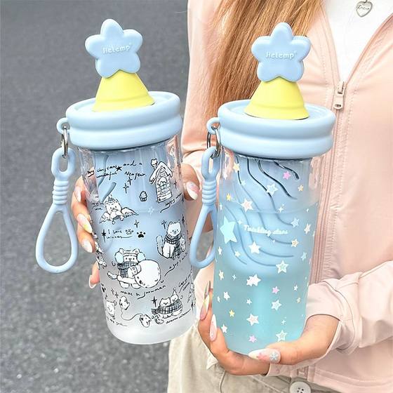 Hengdu Star Cup Girls' High-Pretty Straw Water Cup New Summer Portable Tea Water Separation Cup Student Cup
Hengdu Star Cup Girls' High-Pretty Straw Water Cup New Summer Portable Tea Water Separation Cup Student Cup