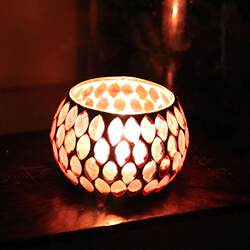 European style colorful ball mosaic glass candlestick romantic confession candlelight dinner bar western restaurant candle cup ornaments European style colorful ball mosaic glass candlestick romantic confession candlelight dinner bar western restaurant candle cup ornaments