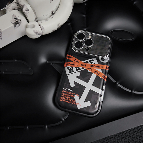Orange — OFF WHITE 15, 14, 13, 12 iPhone Case