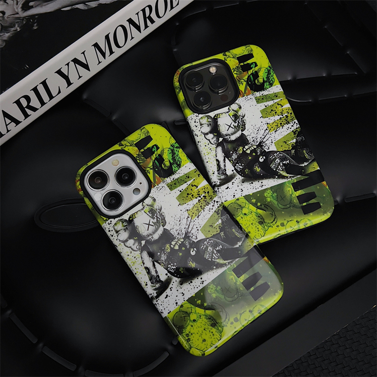 New KAWS Paint Splatter 15, 14, 13, 12 iPhone Case