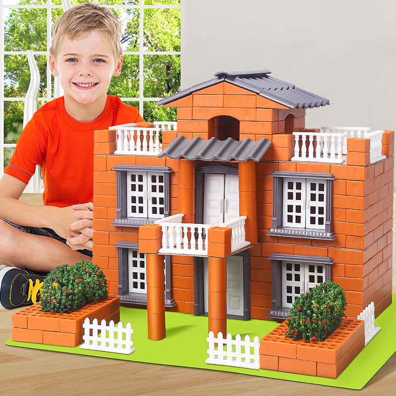 Cemento Mattoni Lego Per Costruire Case Kit Coil LEGO Scatola