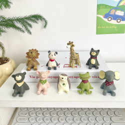 Zakka Miscellaneous Goods, Cute Star-Gazing Small Animal Figurines, Office Desktop Decoration Crafts, Small Gifts Zakka Miscellaneous Goods, Cute Star-Gazing Small Animal Figurines, Office Desktop Decoration Crafts, Small Gifts
