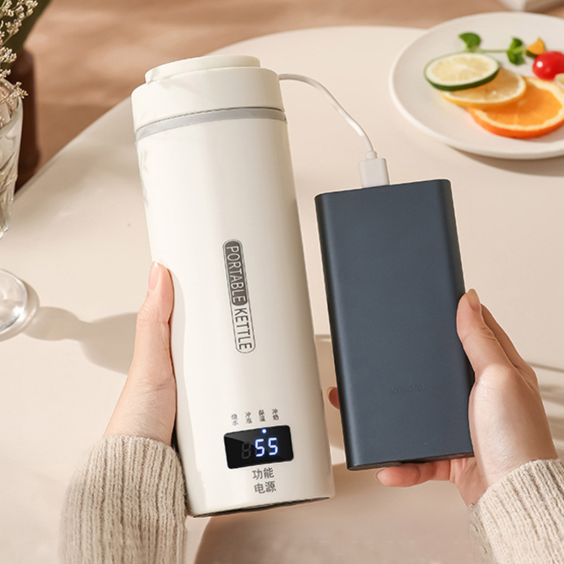ポータブルケトル ポータブル電気ケトル 電気水筒 電気ケトル 電気ポット 485ml