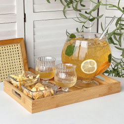 ins Fruit Tea Glass Set with Tray Creative Juice Cold Drink Cup Slightly Tipsy Fruit Wine Cocktail Cup ins Fruit Tea Glass Set with Tray Creative Juice Cold Drink Cup Slightly Tipsy Fruit Wine Cocktail Cup