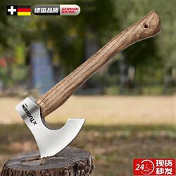 German Axe Chopping Wood High Manganese Steel Wooden Handle Axe For Home Chopping Bone Outdoor Tree Cutting Wood Cutting Axe Carpentry Hand Axe German Axe Chopping Wood High Manganese Steel Wooden Handle Axe For Home Chopping Bone Outdoor Tree Cutting Wood Cutting Axe Carpentry Hand Axe