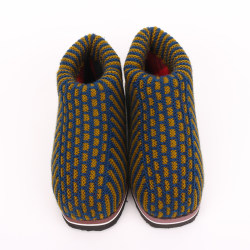 Wool knitted finished product warm cotton shoes new style anti-slip Wool knitted finished product warm cotton shoes new style anti-slip