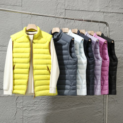 WangZhaoNiuHuo Stowable Down Vest WangZhaoNiuHuo Stowable Down Vest