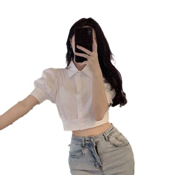 Western chiffon short -sleeved T -shirt top female summer new Korean version of French slim high -waist versatile short shirt top
Western chiffon short -sleeved T -shirt top female summer new Korean version of French slim high -waist versatile short shirt top
