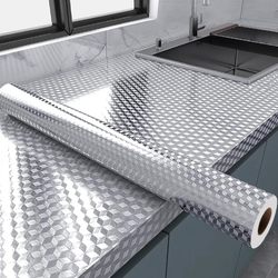 Kitchen Stickers Are Oil-Proof, Fire-Resistant, and High-Temperature Resistant, Stove Wallpaper Is Waterproof, Cabinet Film Is Aluminum Foil, Tin Foil Paper Is Moisture-Proof and Self-Adhesive Kitchen Stickers Are Oil-Proof, Fire-Resistant, and High-Temperature Resistant, Stove Wallpaper Is Waterproof, Cabinet Film Is Aluminum Foil, Tin Foil Paper Is Moisture-Proof and Self-Adhesive