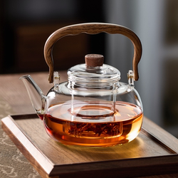 Yihu Tea's New Glass Teapot, High-Temperature Resistant, Thickened Tea Maker, Electric Ceramic Stove Kettle, Household Tea Brewing Pot Yihu Tea's New Glass Teapot, High-Temperature Resistant, Thickened Tea Maker, Electric Ceramic Stove Kettle, Household Tea Brewing Pot