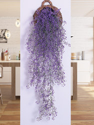 Artificial Golden Bell Willow Wall Hanging Flower Vine Indoor Fake Flower Hanging Flower Living Room Decoration Wall Flower Hanging Orchid Plastic Flower Artificial Golden Bell Willow Wall Hanging Flower Vine Indoor Fake Flower Hanging Flower Living Room Decoration Wall Flower Hanging Orchid Plastic Flower