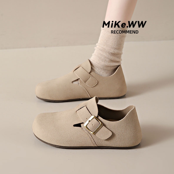 Internet celebrity Birkenstock shoes for women 2025 new women's shoes Japanese retro flat sole soft sole pregnant women's hot spring and autumn single shoes
Internet celebrity Birkenstock shoes for women 2025 new women's shoes Japanese retro flat sole soft sole pregnant women's hot spring and autumn single shoes