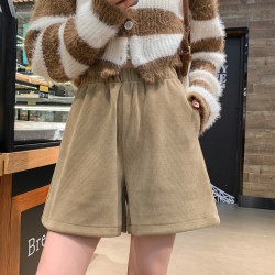2025 new autumn style simple temperament casual shorts for women 2025 new autumn style simple temperament casual shorts for women