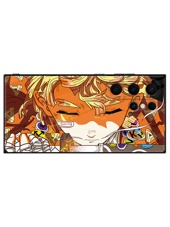 Anime – Demon Slayer Matte Soft Silicone TPU S24, S24 Plus, S24 Ultra, S23, S23 Plus, S23 Ultra, S22, S22 Plus, S22 Ultra