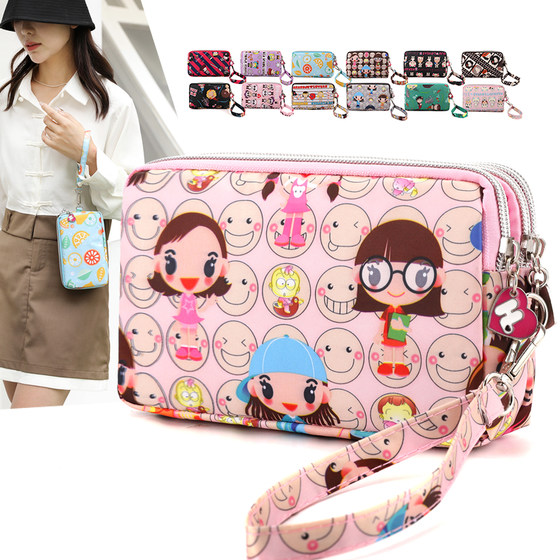 2025 new large screen mobile phone coin wallet for women printed horizontal style hand holding small bag three-layer zipper mobile phone bag waterproof
2025 new large screen mobile phone coin wallet for women printed horizontal style hand holding small bag three-layer zipper mobile phone bag waterproof