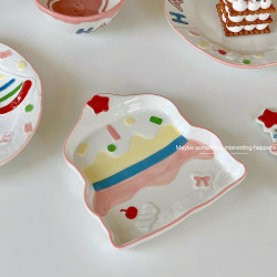 Pet ceramic bowl cat bowl dinner plate food bowl cute canned food cat drinking water dog rice bowl anti-black chin bowl Pet ceramic bowl cat bowl dinner plate food bowl cute canned food cat drinking water dog rice bowl anti-black chin bowl