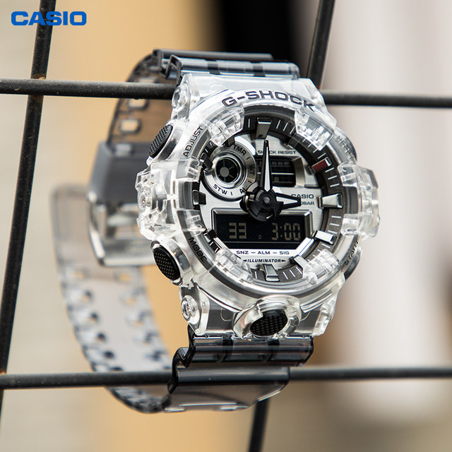 Casio Casio Watch Glacier Ice Tough Gshock Transparent Waterproof