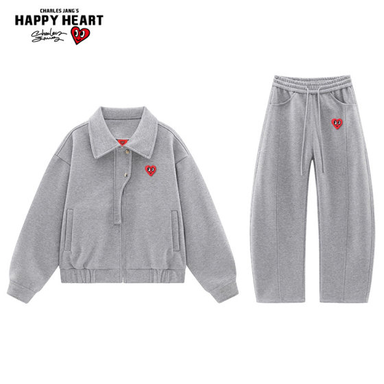 Charles Peach Heart Casual Suit Men and Women Spring and Autumn Trendy Heavy Cardigan Sweater Scissors Sport Two-Piece Set
Charles Peach Heart Casual Suit Men and Women Spring and Autumn Trendy Heavy Cardigan Sweater Scissors Sport Two-Piece Set