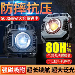 Multifunctional Work Light for Auto Repair and Maintenance, Strong Light, Ultra-Bright, Rechargeable Outdoor Lighting, Led Emergency Magnetic Flashlight Multifunctional Work Light for Auto Repair and Maintenance, Strong Light, Ultra-Bright, Rechargeable Outdoor Lighting, Led Emergency Magnetic Flashlight