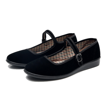 Lutai soft-soled square old Beijing cloth shoes for work and work Lutai soft-soled square old Beijing cloth shoes for work and work