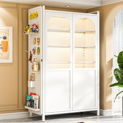 Steel Dust-Proof Bookshelf with Door, Home Wall-Mounted Bookcase, Storage Cabinet, Integrated Floor-Standing Balcony Large-Capacity Storage Cabinet Steel Dust-Proof Bookshelf with Door, Home Wall-Mounted Bookcase, Storage Cabinet, Integrated Floor-Standing Balcony Large-Capacity Storage Cabinet