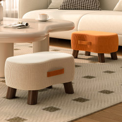 Small Stool, Simple Shoe-Changing Stool, Living Room Sofa Footstool, Coffee Table Small Low Stool, Upholstered Shoe-Wearing Stool, Household Small Bench Small Stool, Simple Shoe-Changing Stool, Living Room Sofa Footstool, Coffee Table Small Low Stool, Upholstered Shoe-Wearing Stool, Household Small Bench