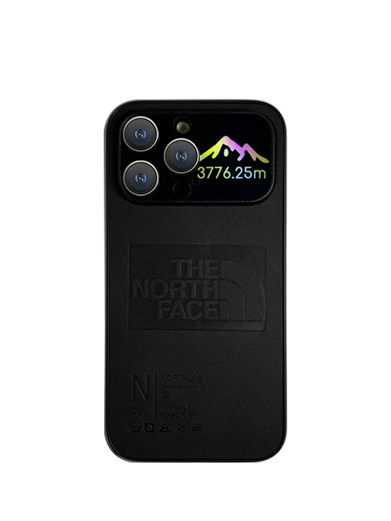The North Face Charcoal Mountain Altitude iPhone Case