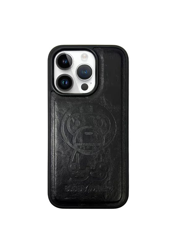 A Bathing Ape New MagSafe Leather High End Premium 15, 14, 13 iPhone Case
