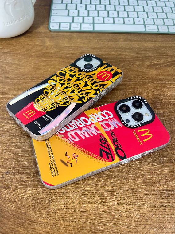 New McDonald's Chain French Fries, McDonald's Corporation 15, 14, 13, 12 iPhone Case