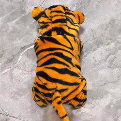 Tiger Transformation Costume Cat Four-Legged Clothing Autumn and Winter Warm Small Dog Clothes Ragdoll Blue Cat Pet Anti-Shedding Tiger Transformation Costume Cat Four-Legged Clothing Autumn and Winter Warm Small Dog Clothes Ragdoll Blue Cat Pet Anti-Shedding