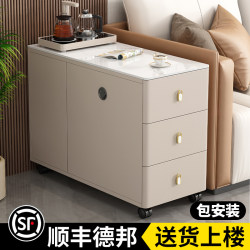 Sofa Side Cabinet, Living Room Home Small Table, Rock Slab Corner Table, 2025 New Model Side Cabinet, Movable Sofa Small Coffee Table Sofa Side Cabinet, Living Room Home Small Table, Rock Slab Corner Table, 2025 New Model Side Cabinet, Movable Sofa Small Coffee Table