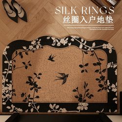 Medieval-Style Entrance Door Mat, Anti-Slip Carpet with Silk Loops, Pvc Dirt-Scraping Mat for Doorway, New Model for Foyer Medieval-Style Entrance Door Mat, Anti-Slip Carpet with Silk Loops, Pvc Dirt-Scraping Mat for Doorway, New Model for Foyer