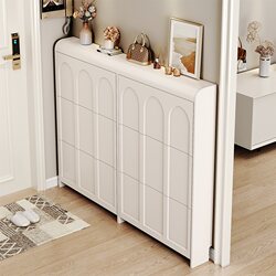Cream-Style Ultra-Thin Tipping Shoe Cabinet for Home Entrance, 2025 New Popular Model, Integrated Wall-Mounted Shoe Rack for Entryway Storage Cream-Style Ultra-Thin Tipping Shoe Cabinet for Home Entrance, 2025 New Popular Model, Integrated Wall-Mounted Shoe Rack for Entryway Storage