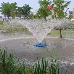 Solar fountain aerator, city electric lantern, water lifting, oxygenation pump, river management, push flow, micro-pore, micro-nano Solar fountain aerator, city electric lantern, water lifting, oxygenation pump, river management, push flow, micro-pore, micro-nano