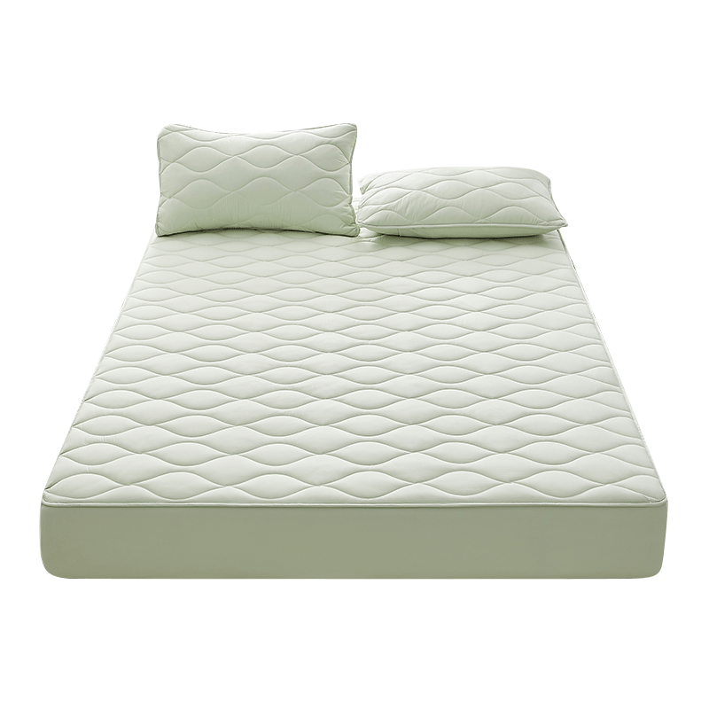 Class A antibacterial fitted sheet three-piece set 2025 new quilted bed cover single-piece Simmons mattress protector dust cover 
Class A antibacterial fitted sheet three-piece set 2025 new quilted bed cover single-piece Simmons mattress protector dust cover