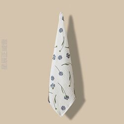 Pure cotton gauze handkerchief, soft square towel for breastfeeding, face washing, newborn baby, quick-drying baby cloth, small absorbent towel, portable Pure cotton gauze handkerchief, soft square towel for breastfeeding, face washing, newborn baby, quick-drying baby cloth, small absorbent towel, portable