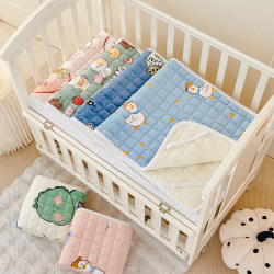 Baby Mattress Class A, Special for Kidsren and Babies, Kindergarten Nap Mat, Mattress, Spliced Bed Sheet, Quilted Cotton, Milk Velvet, Winter Baby Mattress Class A, Special for Kidsren and Babies, Kindergarten Nap Mat, Mattress, Spliced Bed Sheet, Quilted Cotton, Milk Velvet, Winter