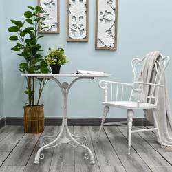 French Style Wrought Iron Style Table and Chair Combination Outdoor Courtyard Outdoor Garden Balcony Coffee Shop Small Round Table with Chair French Style Wrought Iron Style Table and Chair Combination Outdoor Courtyard Outdoor Garden Balcony Coffee Shop Small Round Table with Chair