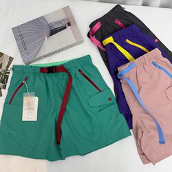 Contrast color lightweight breathable hiking sports casual shorts Contrast color lightweight breathable hiking sports casual shorts