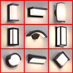 Outdoor Waterproof Wall Lamp Led Super Bright Villa Courtyard Garden Terrace Modern Simple Indoor Corridor Aisle Wall Lamp Outdoor Waterproof Wall Lamp Led Super Bright Villa Courtyard Garden Terrace Modern Simple Indoor Corridor Aisle Wall Lamp