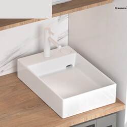 Countertop Basin with Rear Drain Outlet on the Left and Right Sides, Balcony Vertical Installation, Washbasin, Washing Machine, Small Size, Extremely Narrow, Manufacturer Countertop Basin with Rear Drain Outlet on the Left and Right Sides, Balcony Vertical Installation, Washbasin, Washing Machine, Small Size, Extremely Narrow, Manufacturer