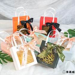 Teacher's Day High-End Transparent Gift Bag, Hand-Held Gift Bag, Birthday Gift Bag, Small Wedding Favor Paper Bag Teacher's Day High-End Transparent Gift Bag, Hand-Held Gift Bag, Birthday Gift Bag, Small Wedding Favor Paper Bag